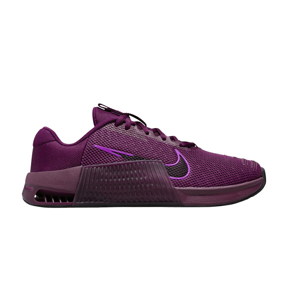 ナイキ 紫 パープル 黒色 ブラック 'BORDEAUX' スニーカー レディース NIKE WMNS METCON 9 / BORDEAUX VIVID PURPLE VOLT BLACK 43,920円