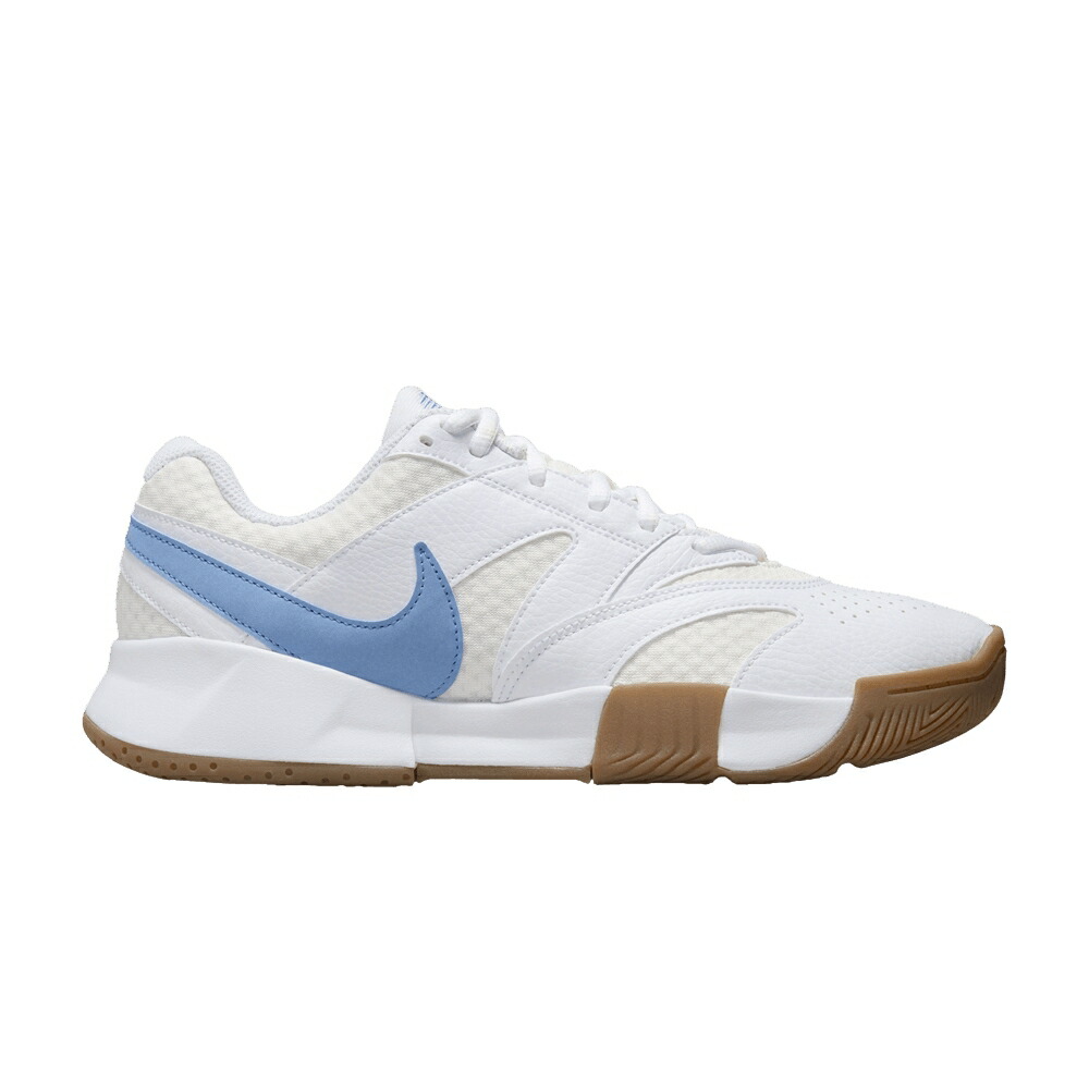 ナイキ コート ライト 青色 ブルー 白色 ホワイト 茶色 ブラウン \'WHITE GUM\' スニーカー レディース NIKE WMNS NIKECOURT LITE 4 LIGHT BLUE / WHITE SAIL GUM LIGHT BROWN LIGHT