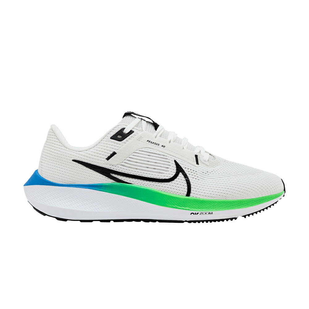 ナイキ ズーム ペガサス 緑 グリーン プラチナム 白色 ホワイト ストライク ズームペガサス PLATINUM STRIKE スニーカー メンズ NIKE AIR ZOOM PEGASUS 40 TINT GREEN / PLATINUM TINT WHITE GREEN STRIKE