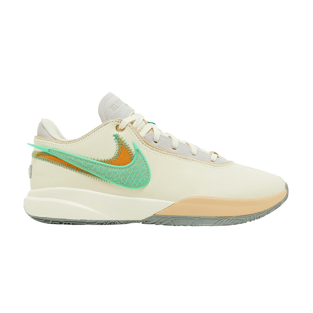 ナイキ フロリダ州 レブロン A\u0026M A.P.B. \u0027FROM COCONUT\u0027 スニーカー メンズ NIKE FLORIDA UNIVERSITY X LEBRON 20 TALLY TO THE WORLD - / COCONUT MILK ELECTRIC ALGAE
