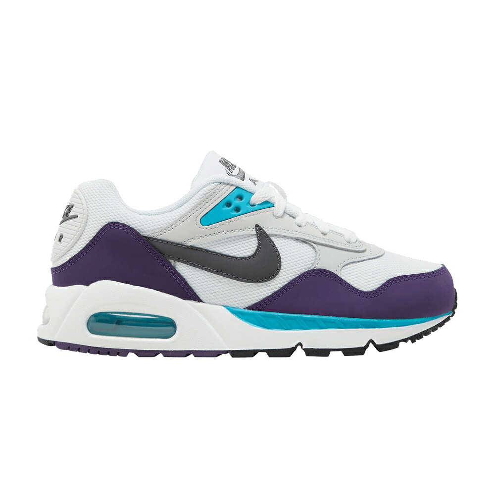 ナイキ マックス 白色 ホワイト 灰色 グレー クラブ 紫 パープル エアマックス 'CLUB PURPLE' スニーカー レディース NIKE WMNS AIR MAX CORRELATE / WHITE DARK GREY CLUB PURPLE