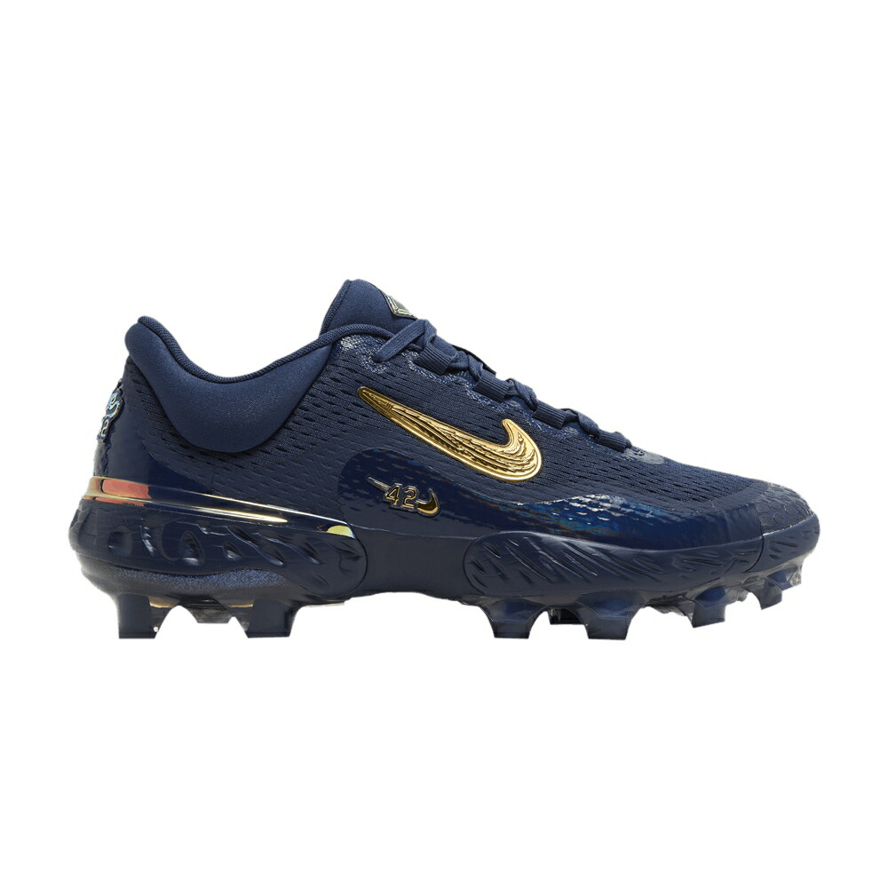ナイキ アルファ ハラチ エリート 紺色 米国海軍 アルファハラチ \u0027JACKIE DAY\u0027 スニーカー メンズ NIKE ALPHA HUARACHE ELITE 4 LOW ROBINSON / MIDNIGHT NAVY MIDNIGHT NAVY
