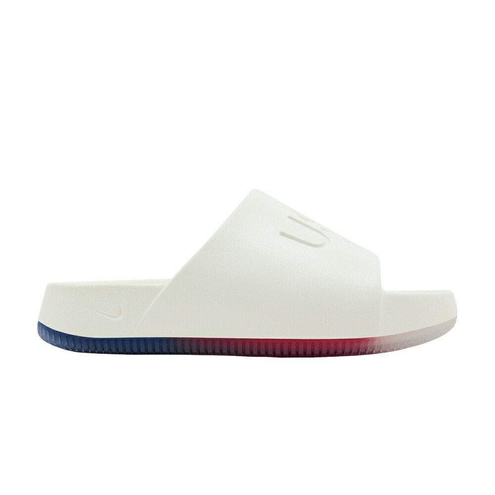 ナイキ サンダル 赤 レッド USA OLYMPIC スニーカー メンズ NIKE CALM SLIDE / SAIL SPORT RED OLD ROYAL