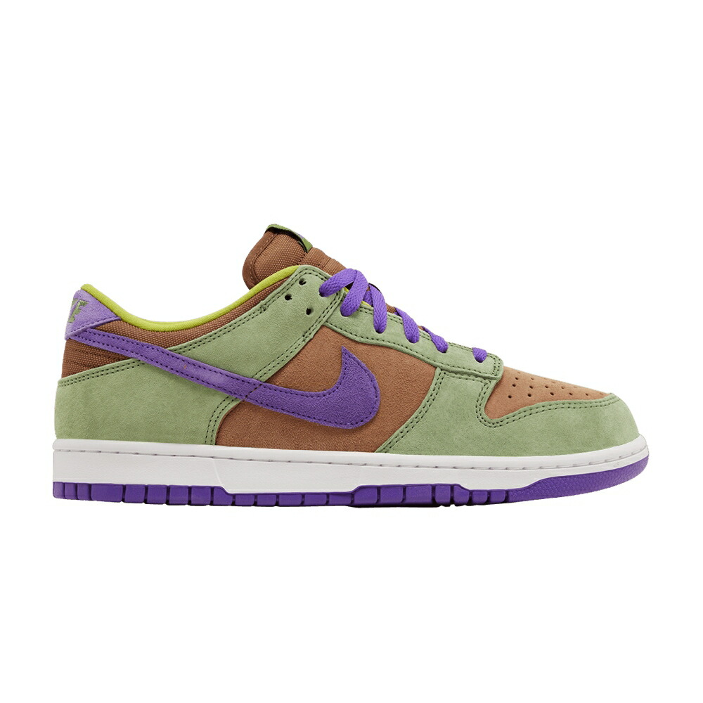 ナイキ ダンク 秋場 緑 緑であること ディープ 紫 パープル ダンクロー \u0027VENEER\u0027 スニーカー メンズ NIKE DUNK LOW SP RETRO 2024 / VENEER AUTUMN GREEN DEEP PURPLE