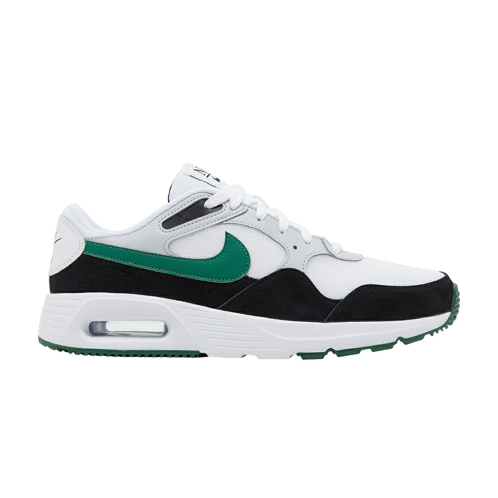 ナイキ マックス 白色 ホワイト 黒色 ブラック ピュア プラチナム エアマックス 'WHITE GREEN' スニーカー メンズ NIKE AIR MAX SC GORGE / WHITE BLACK PURE PLATINUM GORGE|スニケス
