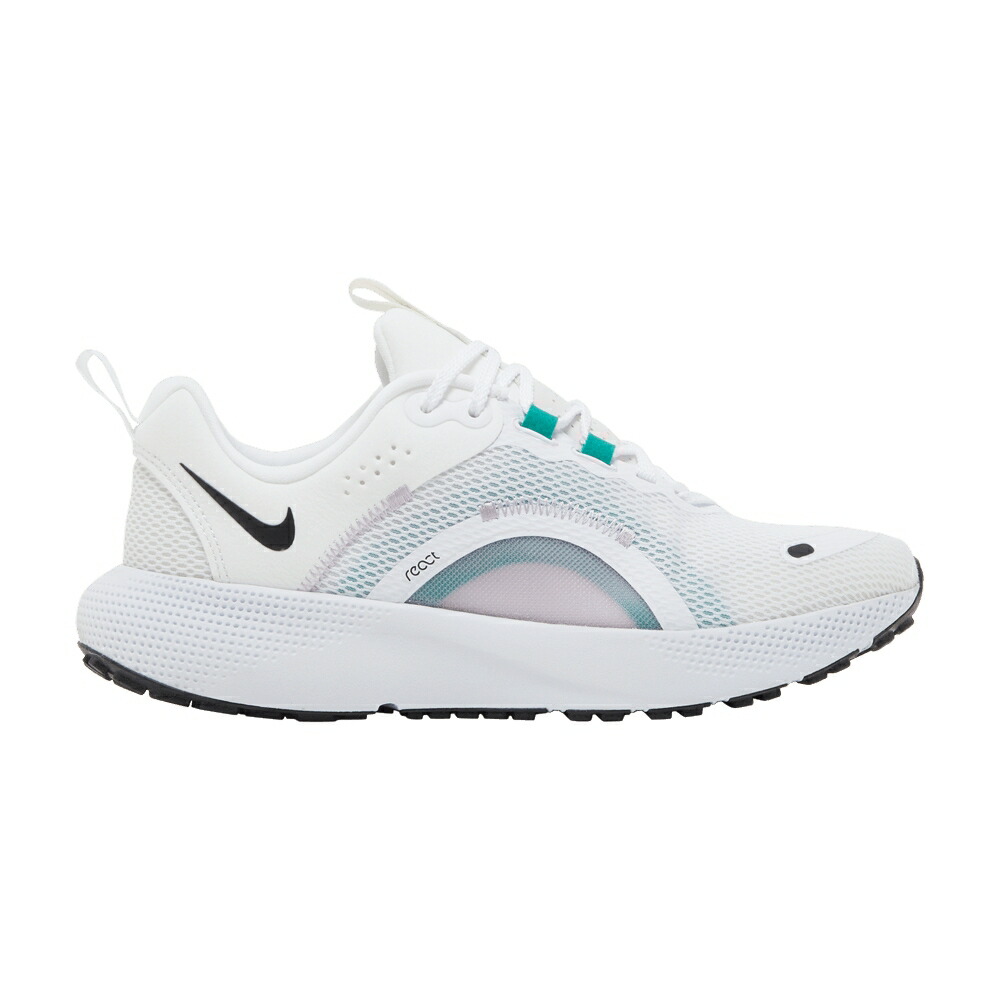 ナイキ リアクト ラン 白色 ホワイト 緑 グリーン 黒色 ブラック 'WHITE GREEN' スニーカー レディース NIKE WMNS REACT ESCAPE RUN 2 NEPTUNE / WHITE NEPTUNE GREEN DOLL BLACK