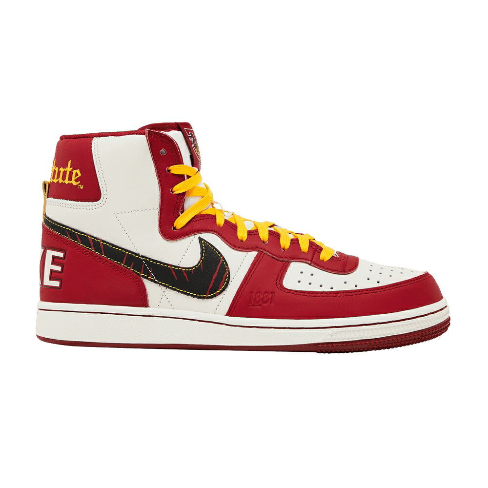 ナイキ ターミネーター ご機嫌 黒いこと 黒いこと 赤 赤いこと \u0027GOLDEN TIGERS\u0027 スニーカー メンズ NIKE TUSKEGEE UNIVERSITY X TERMINATOR HIGH / PHANTOM BLACK PHANTOM TOUGH RED