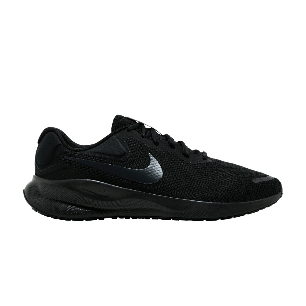 ナイキ レボリューション 黒色 ブラック BLACK NOIR スニーカー メンズ NIKE REVOLUTION 7 EXTRA WIDE OFF / BLACK OFF NOIR