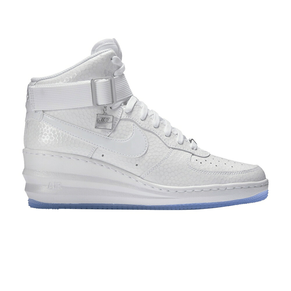 ナイキ ルーナー ルナー スカイ ハイ プレミアム 白色 ホワイト 'TRIPLE WHITE' スニーカー レディース NIKE WMNS LUNAR FORCE 1 SKY HIGH PREMIUM / WHITE WHITE WHITE