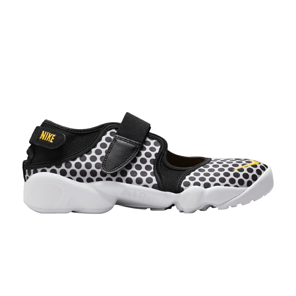 ナイキ リフト 黒色 ブラック レーザー 橙 オレンジ 白色 ホワイト エア 'POLKA DOTS' スニーカー レディース NIKE WMNS AIR RIFT BREATHE / BLACK LASER ORANGE WHITE