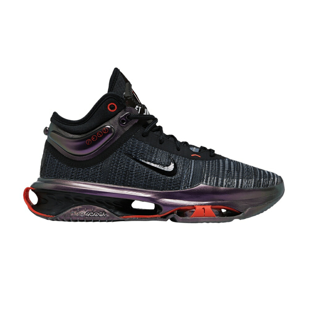 ナイキ ズーム 黒色 ブラック 'GREATER EVER' スニーカー メンズ NIKE AIR ZOOM GT JUMP 2 THAN / BLACK METALLIC BLACK ANTHRACITE|スニケス