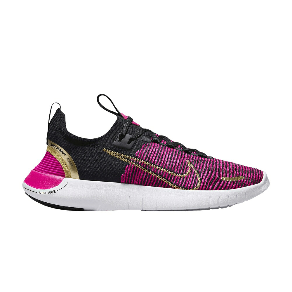 ナイキ 無償性 黒いこと 黒いこと サクラ色 \u0027BLACK FIREBERRY\u0027 スニーカー レディース NIKE WMNS FREE RN NEXT NATURE / BLACK FIREBERRY FIERCE PINK
