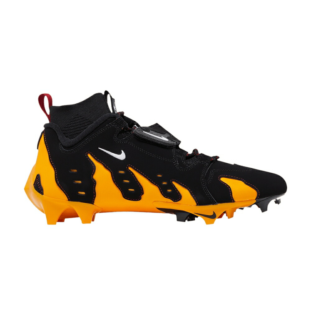 ナイキ 黒色 ブラック ゴールド \u002796 \u0027BLACK GOLD\u0027 ベビー NIKE KYLER MURRAY X VAPOR EDGE DT TD UNIVERSITY / BLACK UNIVERSITY GOLD