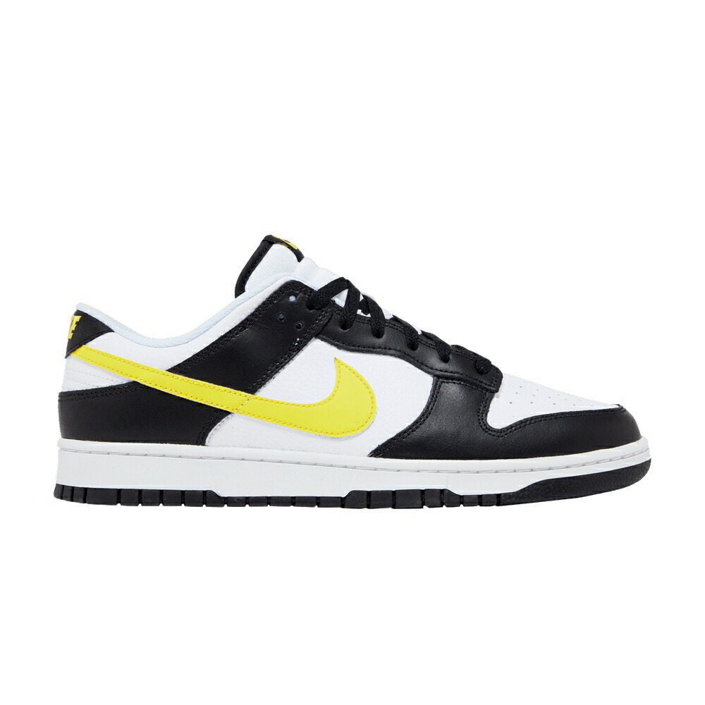 ナイキ ダンク 黒色 ブラック 白色 ホワイト 黄色 イエロー ダンクロー BLACK YELLOW スニーカー メンズ NIKE DUNK LOW OPTI / BLACK WHITE OPTI YELLOW