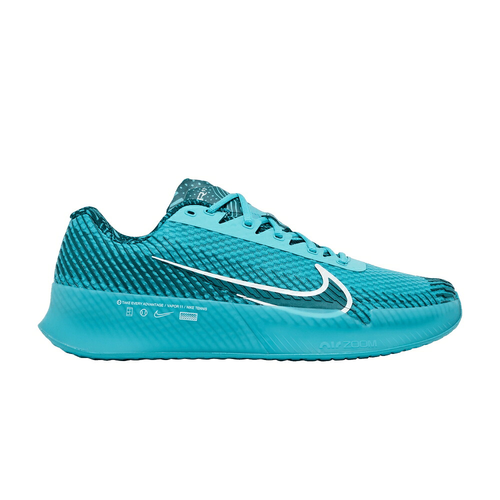 ナイキ 厚地の外套 望遠レンズ 白いこと 白いこと \u0027TEAL NEBULA\u0027 スニーカー メンズ NIKE NIKECOURT AIR ZOOM VAPOR 11 HC / TEAL NEBULA GEODE TEAL WHITE スニーカー-メンズ靴