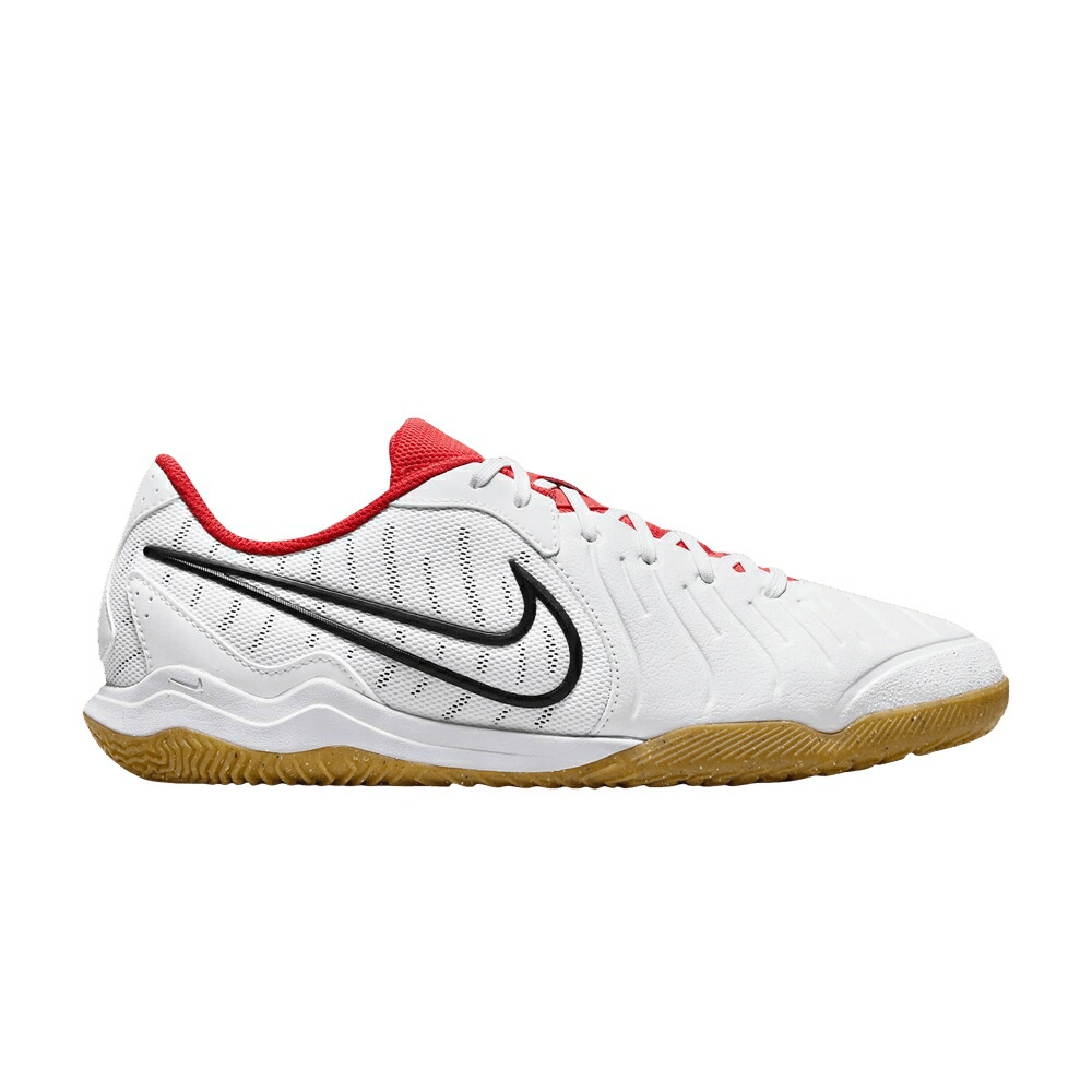 ナイキ ティエンポ レジェンド アカデミー 白色 ホワイト クリムゾン 黒色 ブラック READY PACK スニーカー メンズ NIKE TIEMPO LEGEND 10 ACADEMY IC / WHITE BRIGHT CRIMSON BLACK