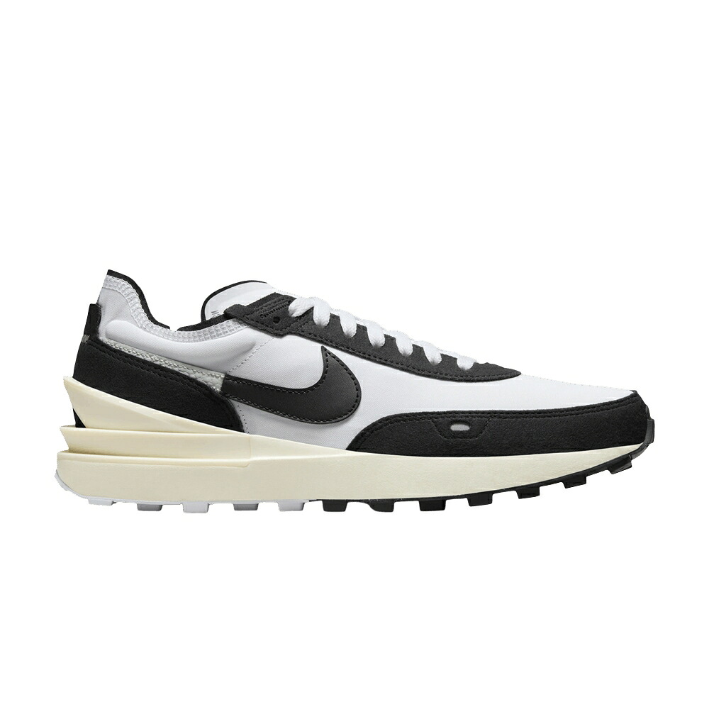 ナイキ ワーヘル 白いこと 白いこと しろがね色 しろがね色 \u0027SPLIT PANDA\u0027 スニーカー メンズ NIKE WAFFLE ONE SE - / WHITE LIGHT SILVER COCONUT MILK