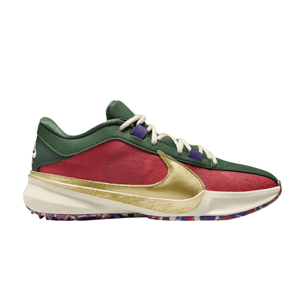 ナイキ ズーム 赤 レッド コート 紫 パープル ズームフリーク 'KEEP BUCK' スニーカー メンズ NIKE ZOOM FREAK 5 EP IT A / GYM RED FIR COURT PURPLE