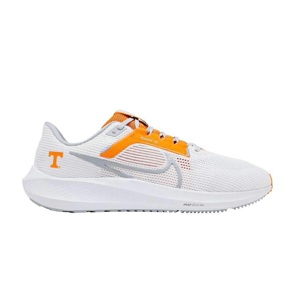 ナイキ ズーム ペガサス 白色 ホワイト 灰色 グレー ズームペガサス 'TENNESSEE' スニーカー メンズ NIKE AIR ZOOM PEGASUS 40 / WHITE BRIGHT CERAMIC WOLF GREY