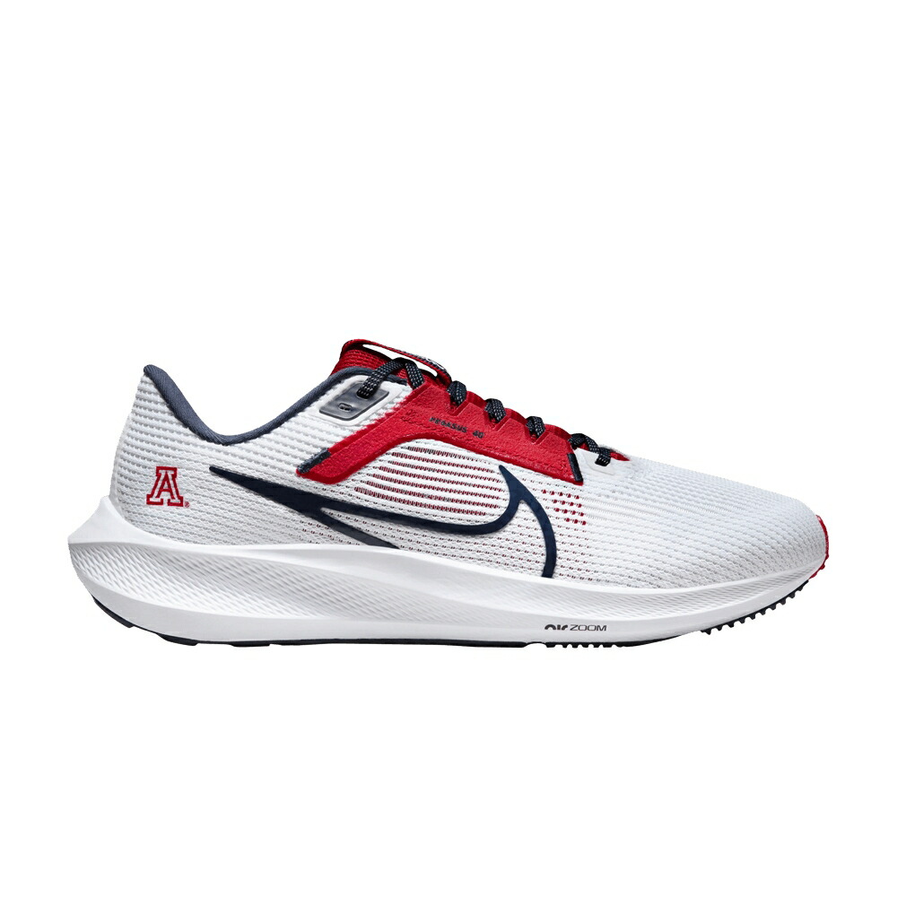 ナイキ ズーム ペガサス 白色 ホワイト 赤 レッド カレッジ ズームペガサス 'ARIZONA' スニーカー メンズ NIKE AIR ZOOM PEGASUS 40 / WHITE UNIVERSITY RED COLLEGE