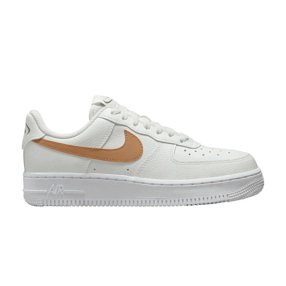 ナイキ 白色 ホワイト エアフォース 'WHITE BROWN' スニーカー レディース NIKE WMNS AIR FORCE 1 LOW AMBER / SUMMIT WHITE EARTH WHITE AMBER|スニケス