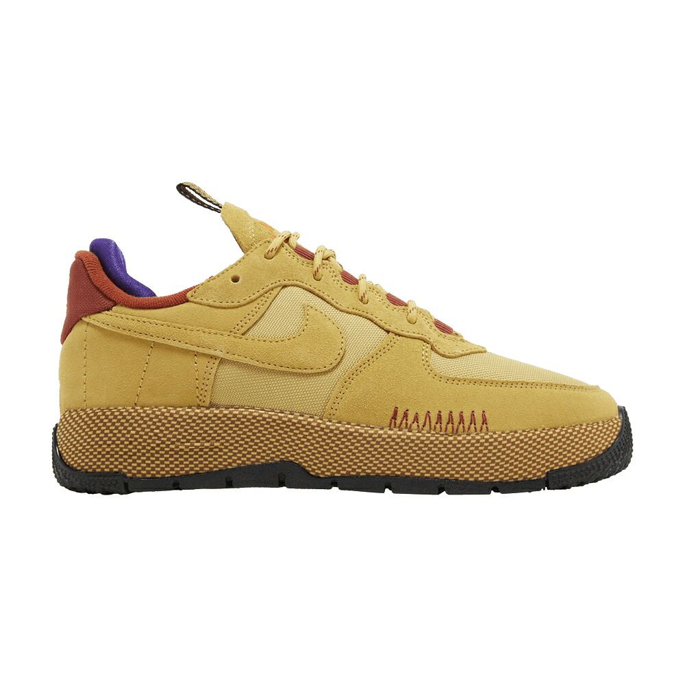 ナイキ ワイルド ウィート ゴールド 空軍 \u0027WHEAT GOLD\u0027 スニーカー レディース NIKE WMNS AIR FORCE 1 WILD / WHEAT GOLD WHEAT GOLD RUGGED