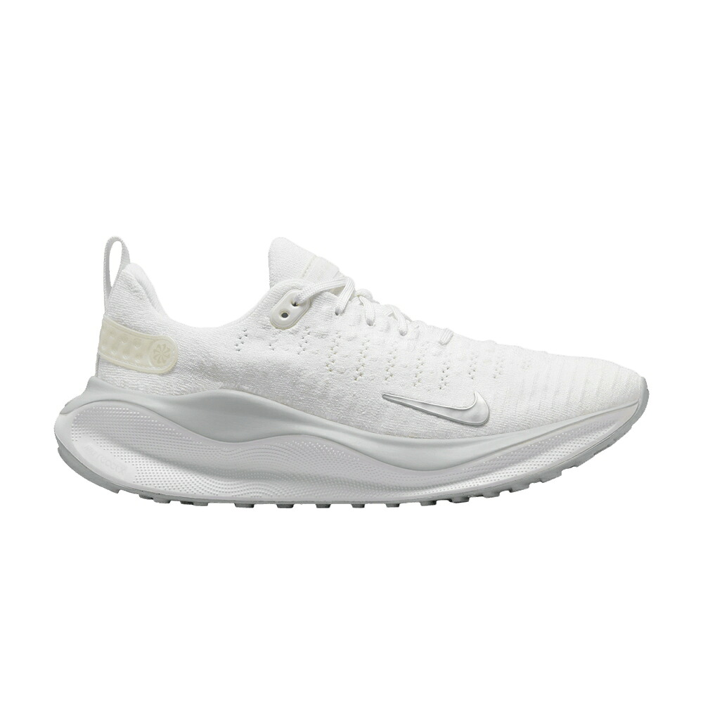 ナイキ ラン 白色 ホワイト 'WHITE SILVER' スニーカー レディース NIKE WMNS REACTX INFINITY RUN 4 METALLIC / WHITE PHOTON DUST METALLIC｜スニケス