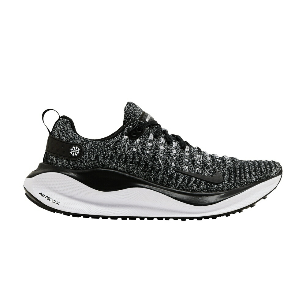ナイキ ラン 黒色 ブラック 白色 ホワイト 'OREO' スニーカー レディース NIKE WMNS REACTX INFINITY RUN 4 / BLACK WHITE BLACK