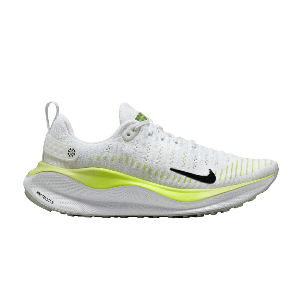 ナイキ 幽客 白いこと 白いこと \u0027WHITE TWIST\u0027 スニーカー レディース NIKE WMNS REACTX INFINITY RUN 4 LIGHT LEMON / WHITE LIGHT LEMON TWIST VOLT