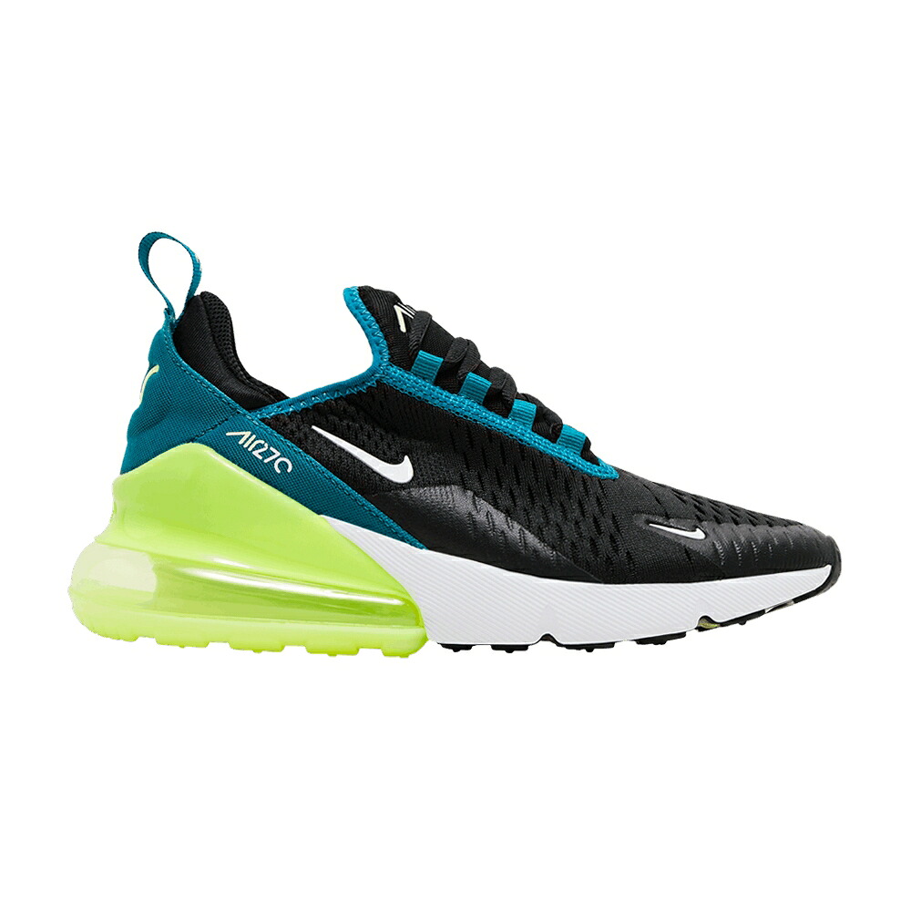 ナイキ マックス 黒いこと 黒いこと エア湖マックス \u0027BLACK VOLT\u0027 御坊っちゃん キッズ NIKE AIR MAX 270 GS BRIGHT SPRUCE / BLACK BRIGHT SPRUCE BARELY VOLT もの言う花 マタニティ スニーカー キッズ・ベビー・マタニティ-靴-スニーカー