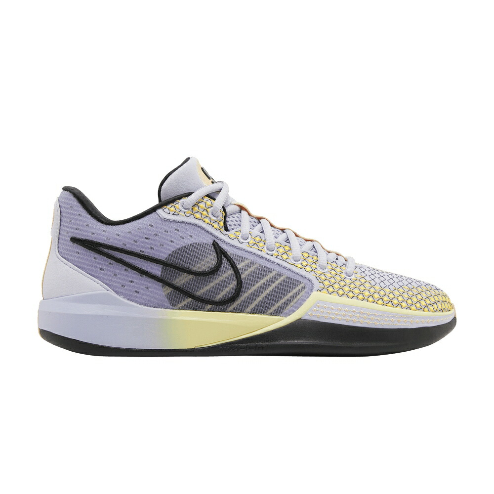 ナイキ 紫 パープル 黒色 ブラック \u0027SPARK\u0027 スニーカー レディース NIKE WMNS SABRINA 1 / OXYGEN PURPLE BLACK LEMON レディース靴-靴