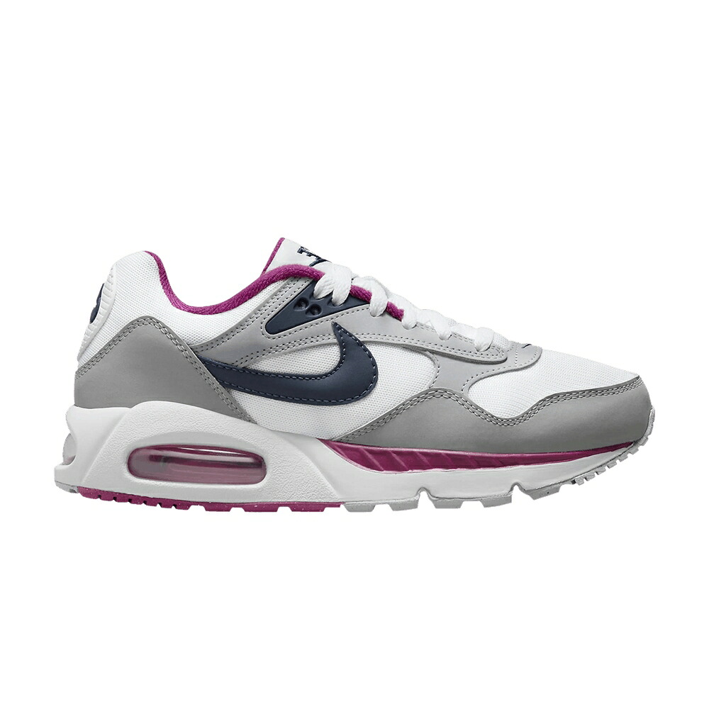ナイキ マックス 灰色 グレー 白色 ホワイト ステルス エアマックス 'WHITE FUCHSIA' スニーカー レディース NIKE WMNS AIR MAX CORRELATE GREY / WHITE WOLF GREY STEALTH OBSIDIAN