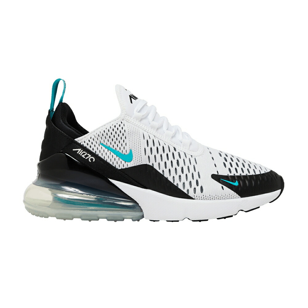 ナイキ マックス 白色 ホワイト 黒色 ブラック 銀色 シルバー エアマックス WHITE CACTUS スニーカー レディース NIKE WMNS AIR MAX 270 DUSTY / WHITE BLACK METALLIC SILVER
