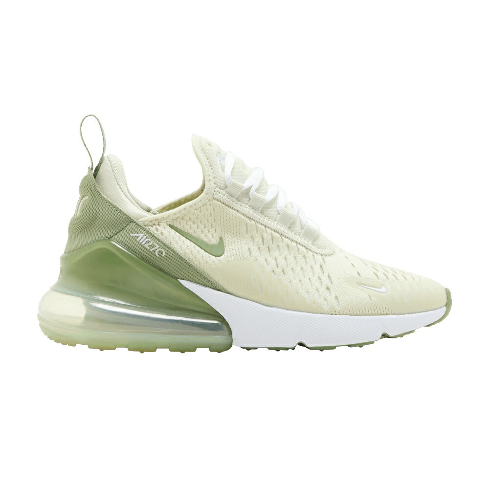 ナイキ マックス 白色 ホワイト 緑 グリーン エアマックス EA GREEN スニーカー レディース NIKE WMNS AIR MAX 270 GLASS OIL / SEA GLASS WHITE OIL GREEN