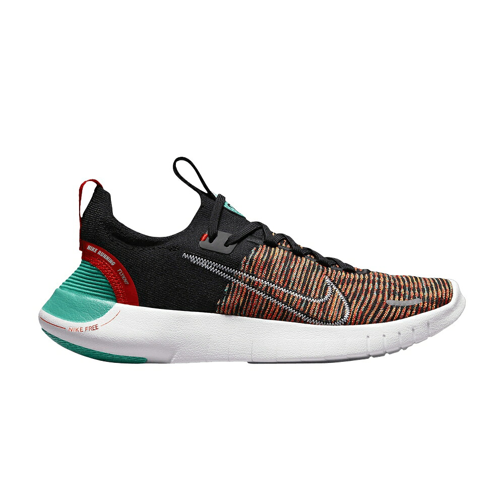 ナイキ フリー 黒色 ブラック 翡翠 ジェード 赤 レッド 'BLACK RED' スニーカー レディース NIKE WMNS FREE RN NEXT NATURE PICANTE / BLACK CLEAR JADE PICANTE RED｜スニケス 27,105円