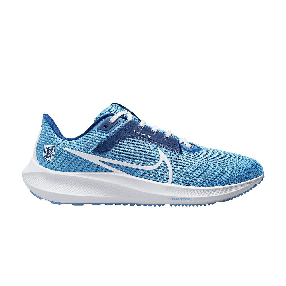 ナイキ ズーム ペガサス 白色 ホワイト 青色 ブルー ズームペガサス 'ENGLAND LIONS' スニーカー メンズ NIKE AIR ZOOM PEGASUS 40 THE THREE / COAST WHITE GYM BLUE WHITE