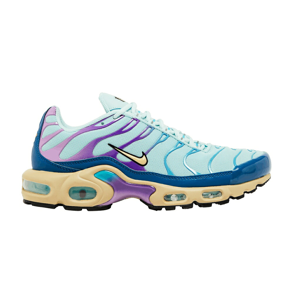 ナイキ マックス 翡翠 ジェード 青色 ブルー エアマックスプラス 'JADE ICE' スニーカー レディース NIKE WMNS AIR MAX PLUS / JADE ICE SESAME INDUSTRIAL BLUE