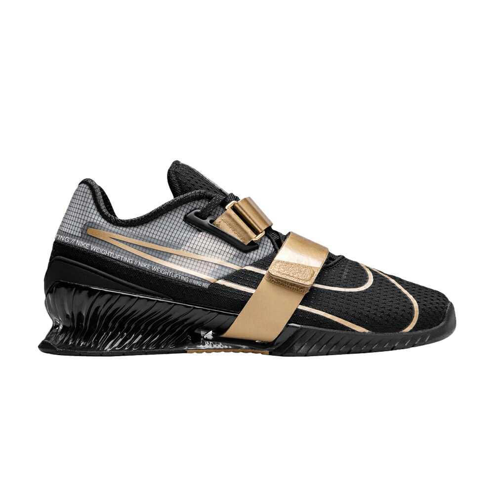 ナイキ 黒いこと 黒いこと ゴールド \u0027BLACK GOLD\u0027 スニーカー メンズ NIKE ROMALEOS 4 METALLIC SAMPLE / BLACK METALLIC GOLD METALLIC メンズ靴-スニーカー-靴