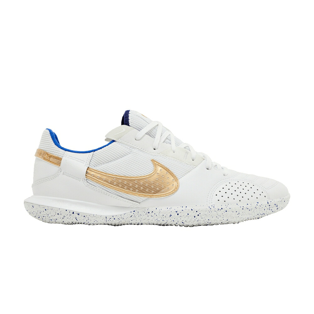 ナイキ 白色 ホワイト ゴールド 'WHITE GOLD' スニーカー メンズ NIKE STREETGATO ROYAL / WHITE HYPER ROYAL METALLIC GOLD｜スニケス
