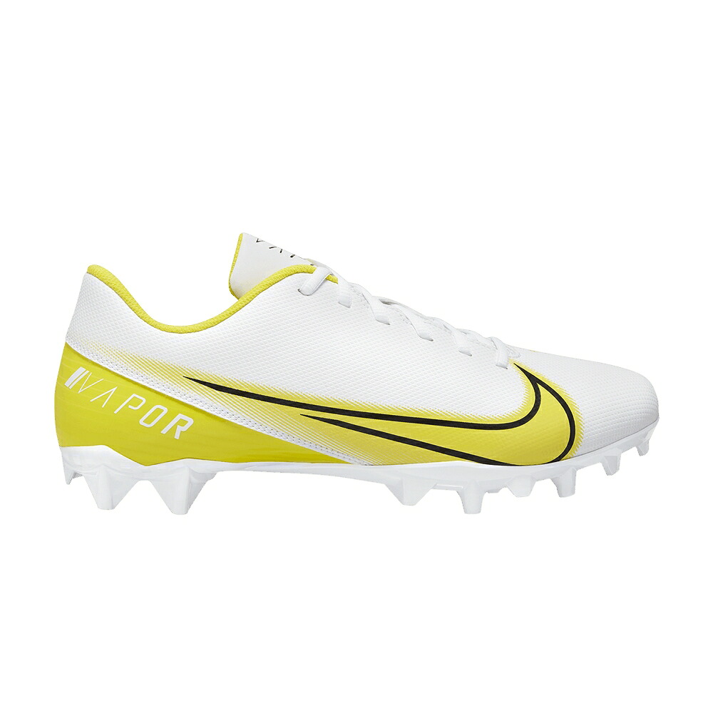 ナイキ 白色 ホワイト 黄色 イエロー 黒色 ブラック 'WHITE YELLOW' スニーカー メンズ NIKE VAPOR EDGE VARSITY OPTI / WHITE OPTI YELLOW BLACK｜スニケス
