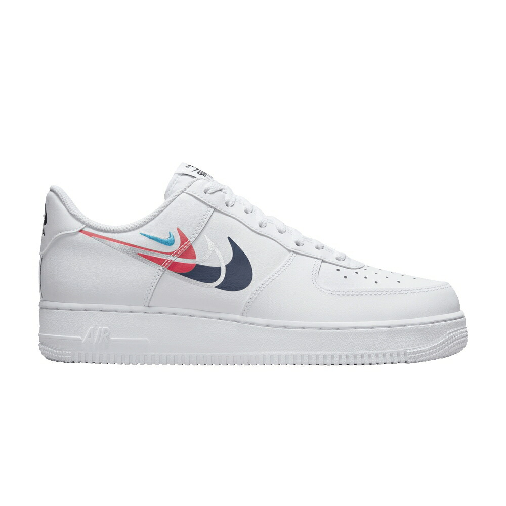 ナイキ 白色 ホワイト クリムゾン エアフォース QUADRUPLE SWOOSH スニーカー メンズ NIKE AIR FORCE 1 LOW / WHITE BRIGHT CRIMSON METALLIC