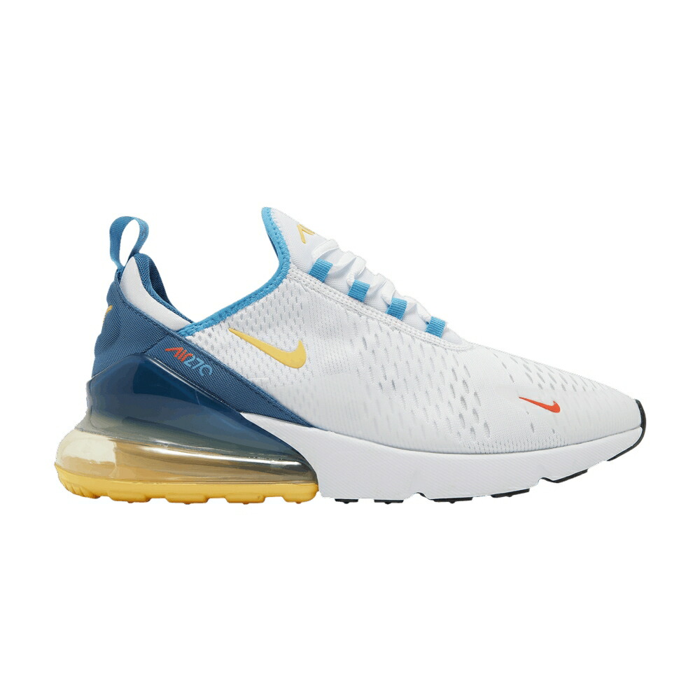 ナイキ マックス 青色 ブルー 白色 ホワイト エアマックス WHITE CITRON スニーカー メンズ NIKE AIR MAX 270 INDUSTRIAL BLUE / WHITE INDUSTRIAL BLUE BLUE
