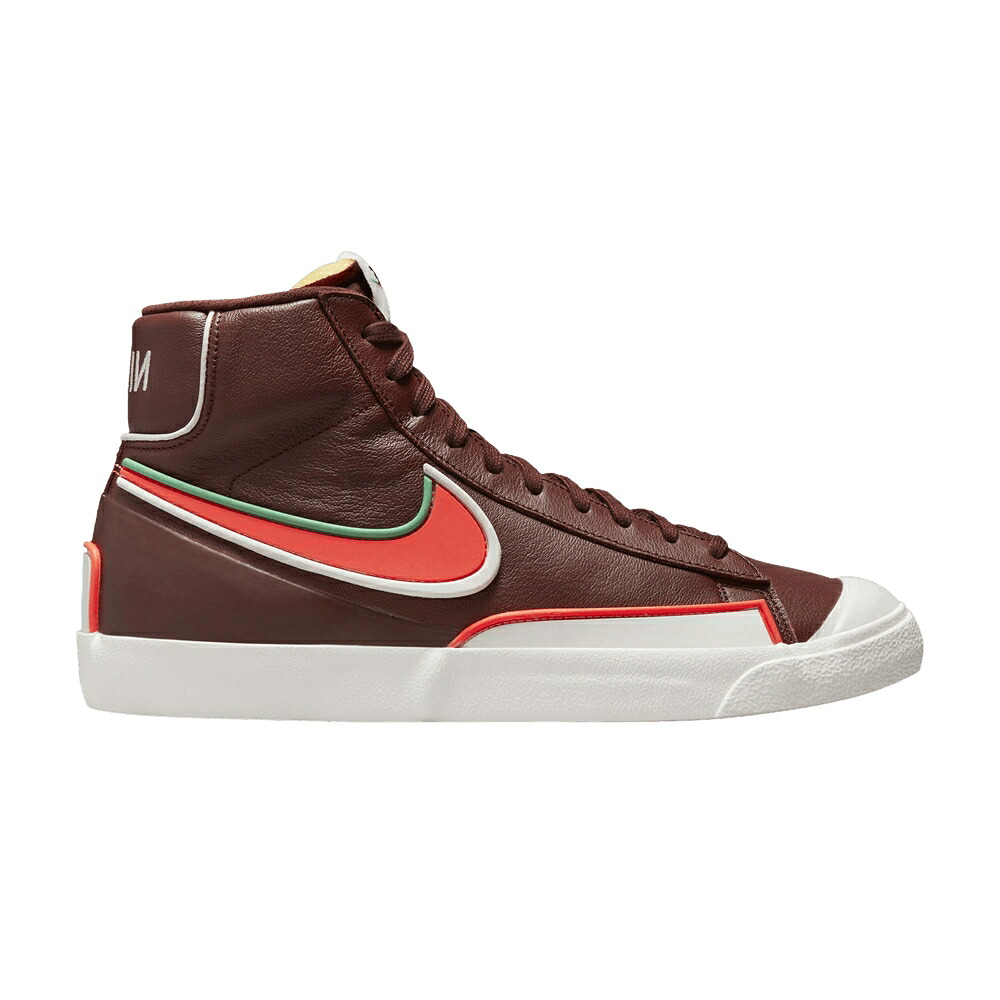 ナイキ ブレイザー ミッド 銅 ブロンズ クリムゾン \u002777 \u0027BRONZE CRIMSON\u0027 スニーカー メンズ NIKE BLAZER MID INFINITE ECLIPSE / BRONZE ECLIPSE BRIGHT CRIMSON