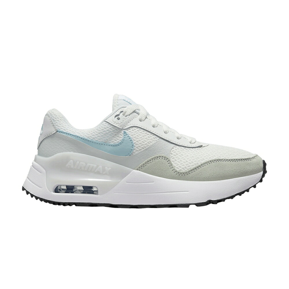 ナイキ マックス 白色 ホワイト 銀色 シルバー エアマックス 'WHITE BLISS' スニーカー レディース NIKE WMNS AIR MAX SYSTM OCEAN / SUMMIT WHITE LIGHT SILVER WHITE