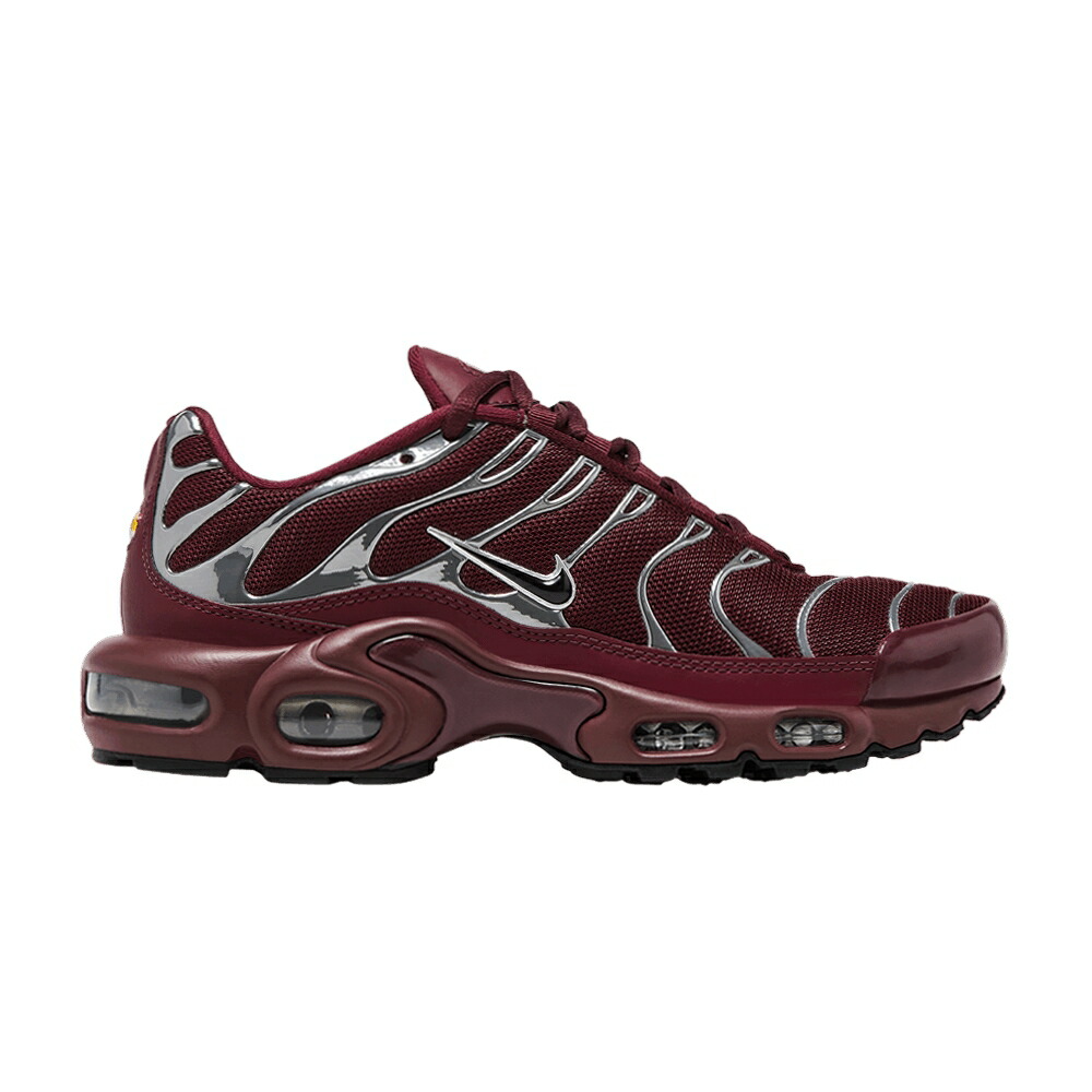 ナイキ レディース マックス マルーン ナイト チーム 赤 レッド WOMEN エアマックスプラス NIGHT SILVER スニーカー メンズ NIKE AIR MAX PLUS SE MAROON CHROME / NIGHT MAROON DARK TEAM RED