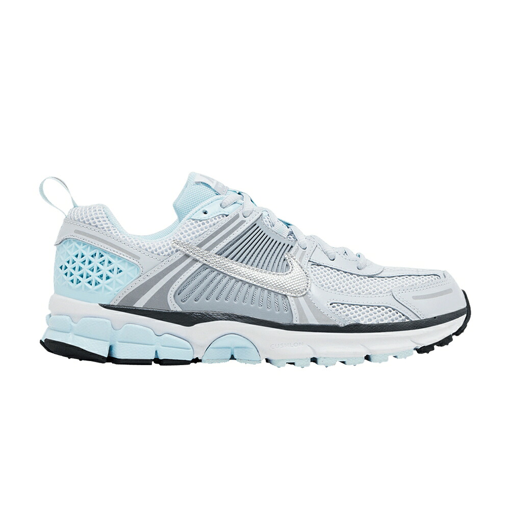 ナイキ ピュア プラチナム 青色 ブルー 'METALLIC SWOOSH' ジュニア キッズ NIKE VOMERO 5 GS / PURE PLATINUM GLACIER BLUE WOLF ベビー マタニティ スニーカー|スニケス