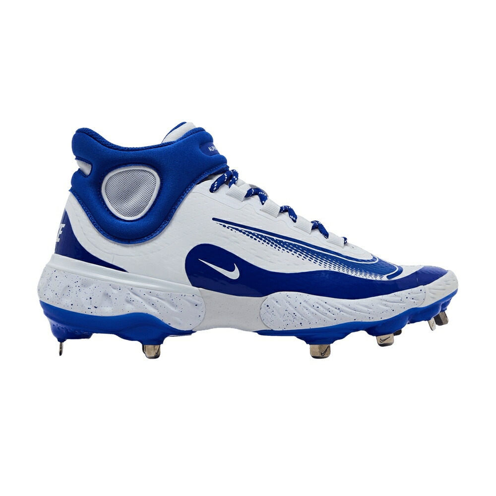 ナイキ アルファ ハラチ エリート ミッド 白色 ホワイト アルファハラチ WHITE ROYAL スニーカー メンズ NIKE ALPHA HUARACHE ELITE 4 MID HYPER / WHITE HYPER ROYAL