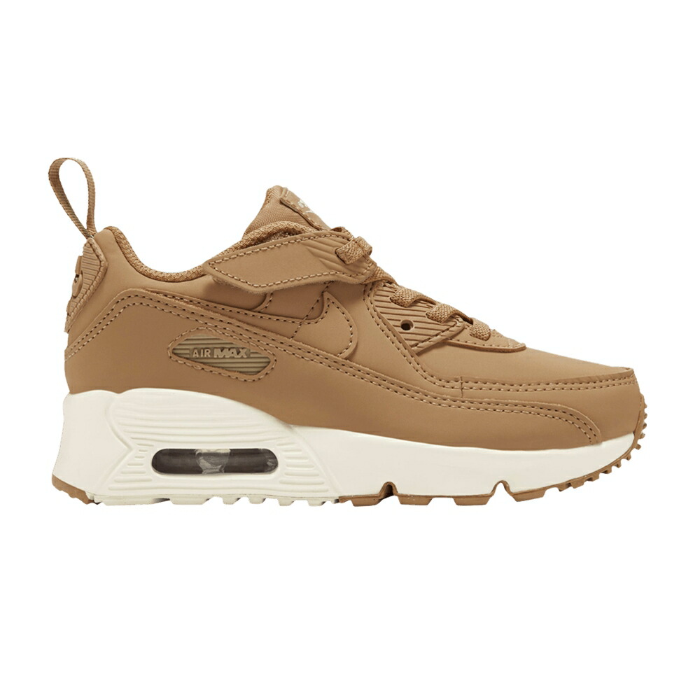 ナイキ マックス エア湖マックス \u0027FLAX\u0027 御坊っちゃん キッズ NIKE AIR MAX 90 EASYON なおなお書き / FLAX SAIL FLAX もの言う花 マタニティ スニーカー キッズ・ベビー・マタニティ-スニーカー
