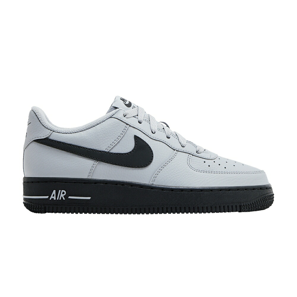 ナイキ 灰色 グレー エアフォース 'WOLF GREY' ジュニア キッズ NIKE AIR FORCE 1 GS / WOLF GREY DARK SMOKE GREY ベビー マタニティ スニーカー｜スニケス