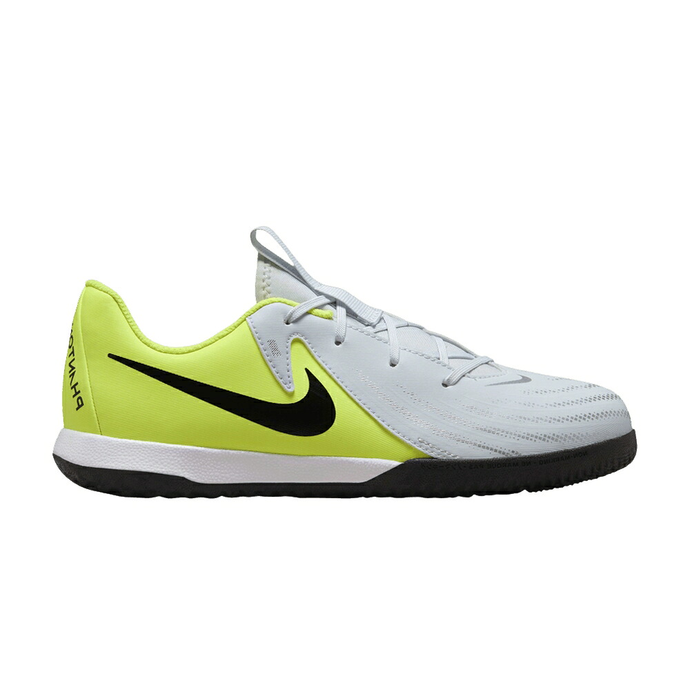 ナイキ アカデミー 銀色 シルバー 黒色 ブラック 'MAD PACK' ジュニア キッズ NIKE PHANTOM GX 2 ACADEMY IC GS VOLTAGE / METALLIC SILVER VOLT BLACK ベビー マタニティ スニーカー|スニケス